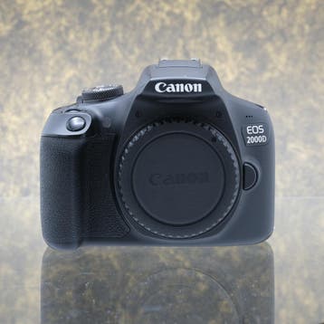 Canon EOS 2000D Body - Tweedehands, Ophalen of Verzenden, Zo goed als nieuw, Spiegelreflex, Canon