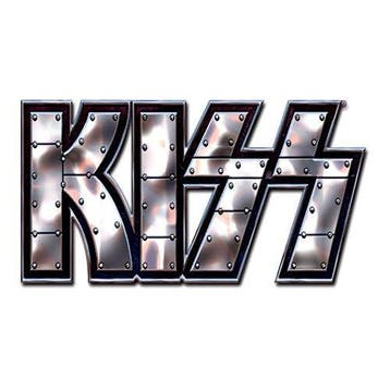 KISS - Stud Logo - ijzeren pin officiële merchandise, Ophalen of Verzenden, Nieuw, Kleding
