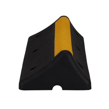 Wielstop voor vrachtwagens  -  Zwart  -  1000 mm x 300 mm x, Verzenden