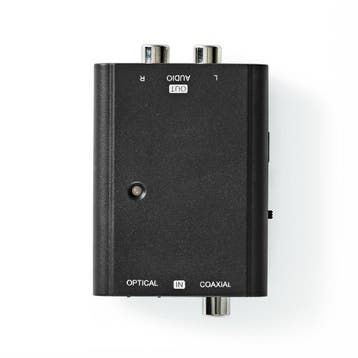 Digitale Audioconverter digitaal audio naar analoog stereo, Verzenden, Nieuw