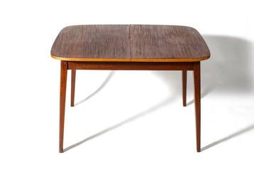Uitschuifbare tafel - uitschuifbare eettafel - Teak -, Antiek en Kunst