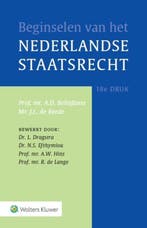 9789013129144 Beginselen van het Nederlands staatsrecht, Verzenden, Zo goed als nieuw, A.D. Belinfante