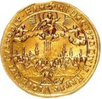 Duitsland, Bayern. Dukat 1645 Auf die Neubefestigung der