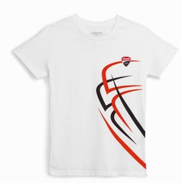 Ducati DC SHIELD T-SHIRT KID 6-8 A/Y - 987708308, Nieuw