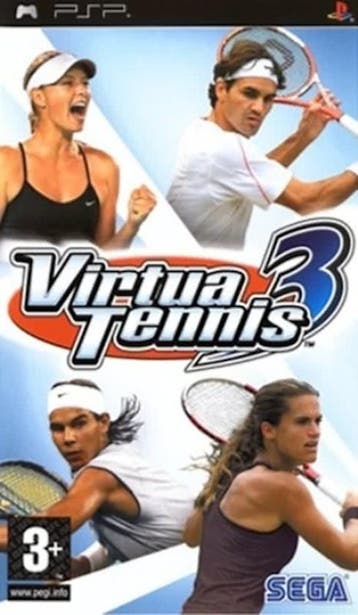 Virtua Tennis 3 (psp tweedehands game), Ophalen of Verzenden, Zo goed als nieuw