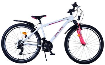 Volare XC Race Kinderfiets - 26 inch - Wit Roze - 21, Verzenden, Nieuw, 26 inch of meer