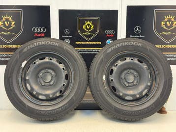 2 stuks 175/70R14 inch velgen met banden VW Polo V 6R 5x100, Auto-onderdelen, Banden en Velgen, 14 inch, Gebruikt, 175 mm, Banden en Velgen