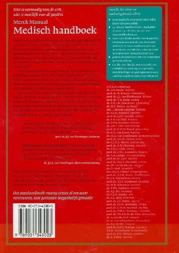 Merck Manual Medisch handboek 9789031343003, Verzenden, Gelezen