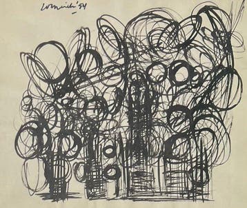 Corneille (1922-2010) - Composition abstraite
