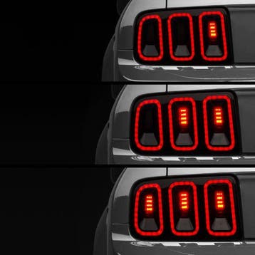 Raxiom 05-09 Ford Mustang Gen5 Tail Lights- Black Housing, Ophalen of Verzenden, Nieuw
