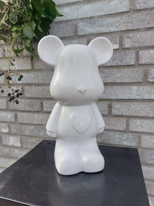 Beeld, design teddy bear - 27 cm - polyresin, Antiek en Kunst, Curiosa en Brocante