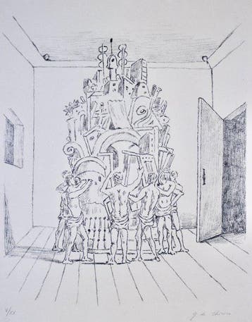 Giorgio De Chirico (1888-1978) - Il Trofeo