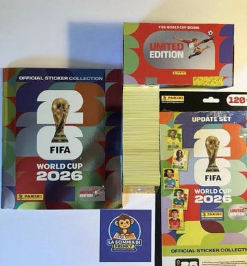 2026 Panini Empty album + complete loose sticker set - Mint, Nieuw