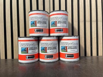 Veiling - 5x Tenco Vloer Acryl Vloer- en Betonverf 750 ml ?, Nieuw