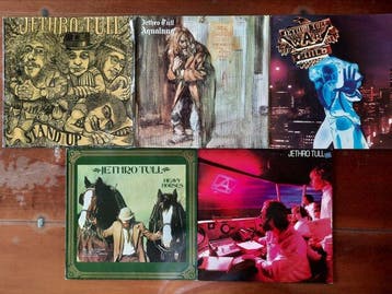 Jethro Tull - 5 x LP albums - LP albums (meerdere items) -, Nieuw in verpakking