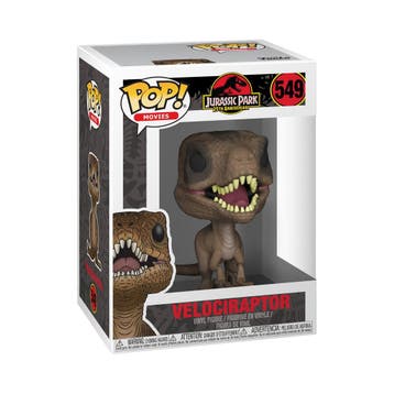 Jurassic Park POP! Movies Vinyl Figure Velociraptor #549, Ophalen of Verzenden, Nieuw