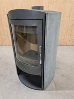 PRACHTIGE SPEKSTEEN HOUTKACHEL VAN HET MERK OLSBERG, Huis en Inrichting, Kachels, Ophalen, Gebruikt, Houtkachel, Vrijstaand