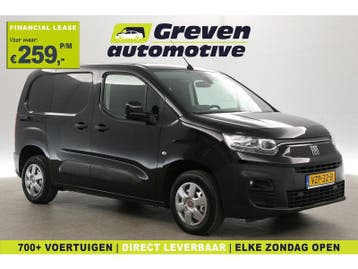 Fiat Doblò 1.5 BlueHDi | 102PK | 3 Zits | Airco | Cruise |, Euro 6, Zwart, Nieuw, Fiat