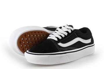 Vans Sneakers Meisjes in maat 34½ Zwart, Jongen of Meisje, Schoenen, Zo goed als nieuw, Vans