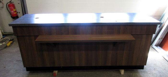 Balie, Verkoopbalie, B220 x D60 x H90cm, Zakelijke goederen, Kantoor en Winkelinrichting | Winkel en Inventaris