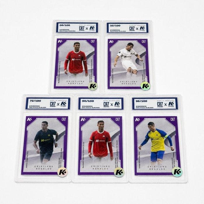 CR7 x Kickoff - 5 Verzegelde kaart, Verzamelen, Stickers