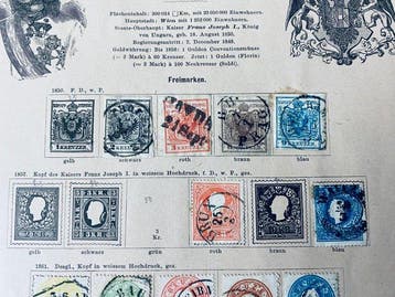 Wereld - Uitzoeker Wereld : Oostenrijk, Hongarije ,, Postzegels en Munten, Postzegels | Europa | Overig, Gestempeld