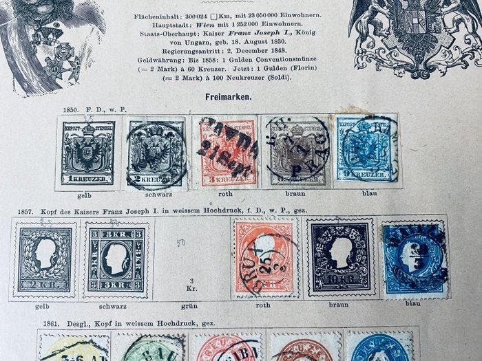 Wereld - Uitzoeker Wereld : Oostenrijk, Hongarije ,, Postzegels en Munten, Postzegels | Europa | Overig