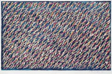 Piero Dorazio (1927-2005) - Neujahrsblatt der Erkergalerie