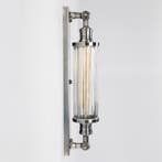 Muurlamp Astor Outdoor Antiek Zilver Buitenverlichting, Overige materialen, Verzenden, Minder dan 50 watt, Wandlamp