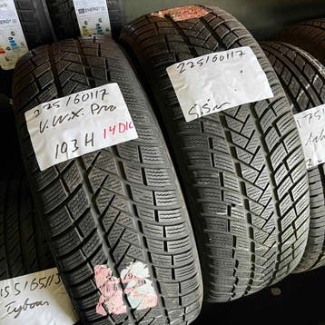 2 x Vredestein 225-60-17 Winterbanden 5,5mm, Gebruikt, 17 inch, Band(en), Personenwagen