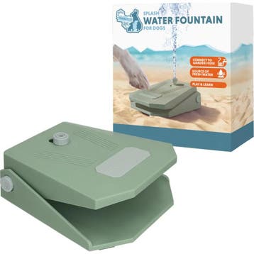 Coolpets Splash Water Fountain - Olijfgroen, Verzenden, Nieuw