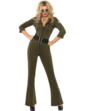Top Gun kostuum vrouw, Ophalen of Verzenden, Nieuw