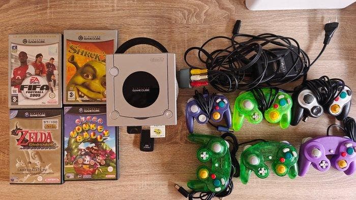 Nintendo - Gamecube - Nintendo GameCube Complete Set –, Spelcomputers en Games, Spelcomputers | Overige Accessoires