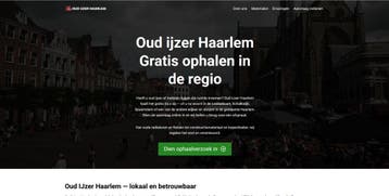 Oud ijzer gratis laten ophalen in Haarlem en omgeving, Gebruikt
