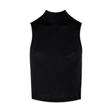IRO • zwarte crop top Jikel • XS, Verzenden, Zwart, Nieuw, Maat 34 (XS) of kleiner