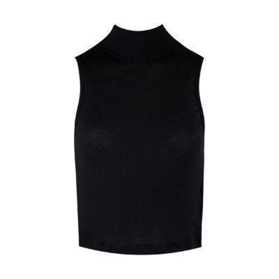 IRO • zwarte crop top Jikel • XS, Kleding | Dames, Tops, Zwart, Nieuw, Maat 34 (XS) of kleiner, Verzenden