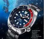Seiko - Prospex Turtle Padi Pepsi Automatico - SRPE999K1 -, Nieuw