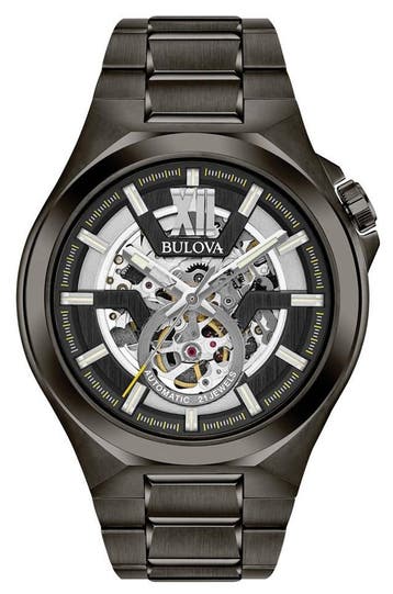 Bulova 98A179 Classic Automatisch heren horloge 46 mm, Sieraden, Tassen en Uiterlijk, Horloges | Heren, Overige merken, Staal