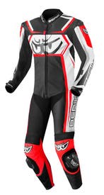 Berik Race-Tech Zwart Rood Wit 1-Delig Motorpak, Nieuw met kaartje, Overall, Berik, Heren