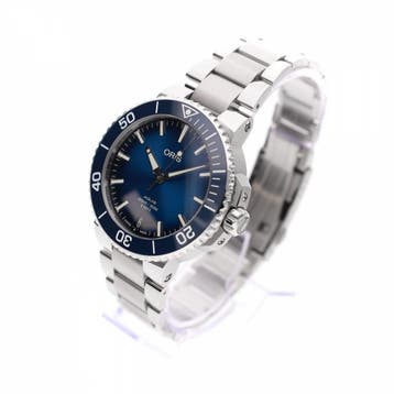 Oris Aquis Date 5-Days Cal. 400; Automatisch Heren Horloge, Overige merken, Polshorloge, Overige materialen, Ophalen of Verzenden