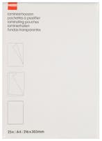 HEMA Lamineerhoezen 80 micron 21.6x30.3 - 25 stuks, Verzenden, Nieuw