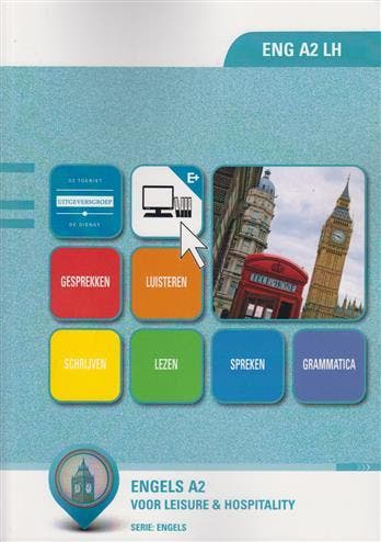 Engels A2 voor leisure and hospitality ENG A2  9789400216433, Boeken, Zo goed als nieuw
