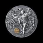 Niue. 5 Dollars 2022 Shaolin Kung-Fu 2 Oz (Zonder