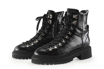 Nubikk Veterboots in maat 39 Zwart, Nubikk, Verzenden, Zwart, Overige typen