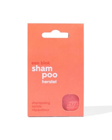 HEMA Blok shampoo herstel 65g 1+1 gratis, Verzenden, Nieuw