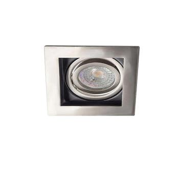 Inbouwspot Evia | Kantelbaar | Vierkant | Aluminium met, Verzenden, Nieuw, Overige typen