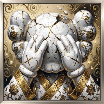 Artxlife - Kaws Japanese Gold Kintsugi, Nieuw