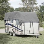 vidaXL Caravan dakbedekking 500x300 cm vliesvlies grijs, Verzenden, Nieuw