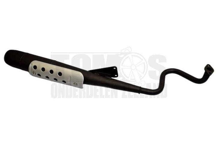 Tomos Uitlaat standaard brom katalysator zwart euro2 A35..., Fietsen en Brommers, Brommeronderdelen | Algemeen, Nieuw, Ophalen of Verzenden