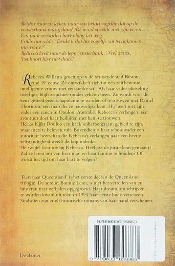 De Queensland trilogie / 1 Reis naar Queensland / De, Boeken, Romans, Verzenden, Zo goed als nieuw, Bonnie Leon